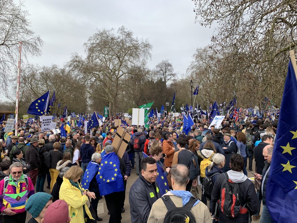 People's Vote in London 23/03/2019 | Photo Credit: Dave Lunt @dhlunt on Twitter