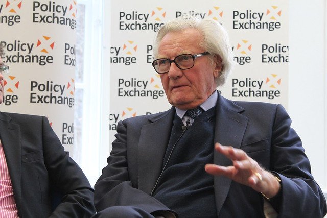 Photo: Lord Heseltine in 2013 | Credit: Policy Exchange on Flickr, Licence (CC BY 2.0)