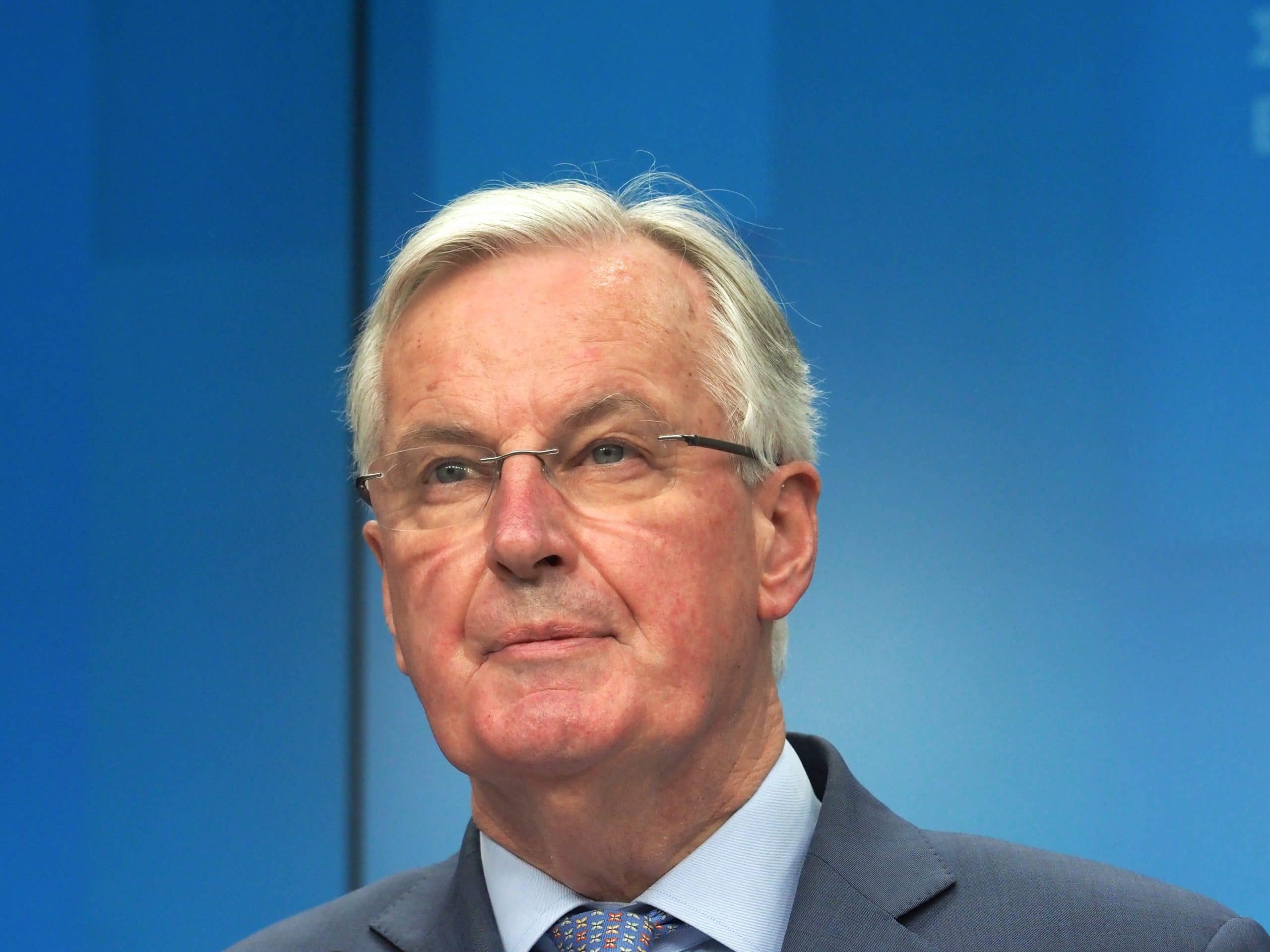 Michel Barnier earlier this year